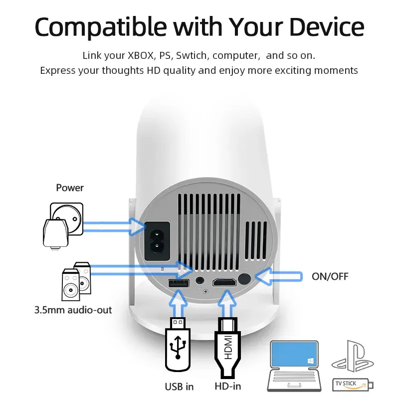 OplaxPro - Mini Projector